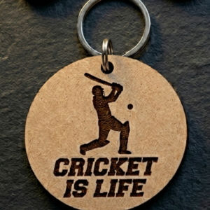 The Custom MDF Keychain